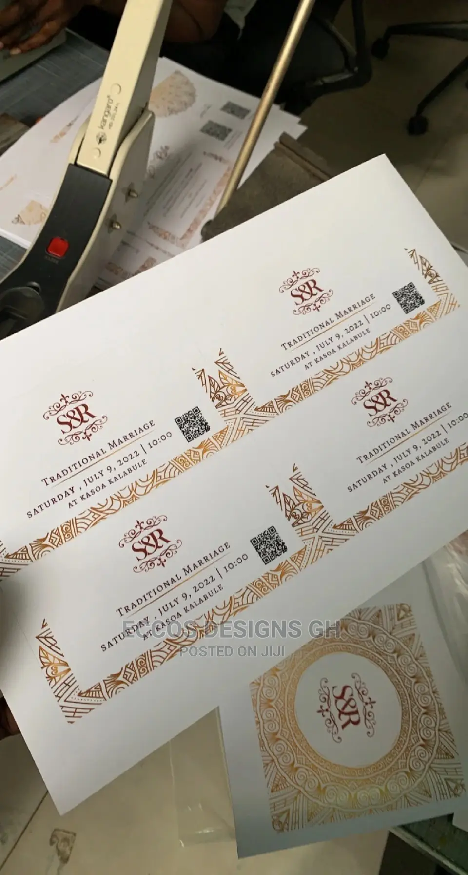 Wedding Invitation Card Design and Print