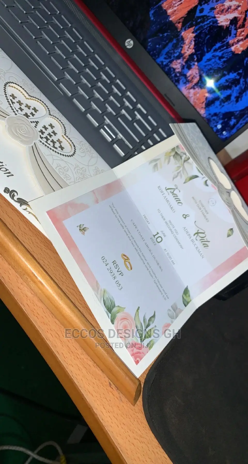 Wedding Invitation Card Design and Print