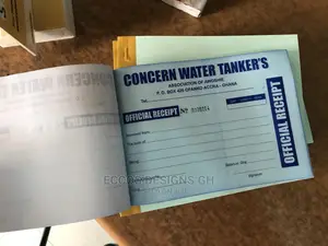 Receipt Book and Invoice