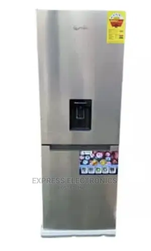 Double Door Rainbow With Water Dispenser RF-375IX 258 Liters