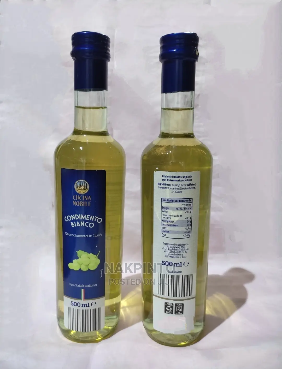 White Balsamic Vinegar ( Condimento Bianco )