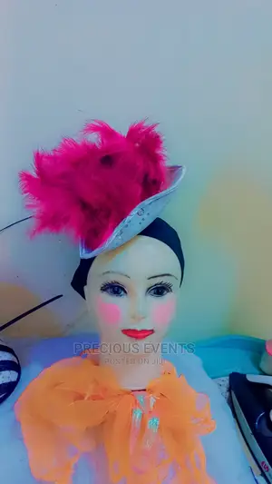Colourful Fascinators.