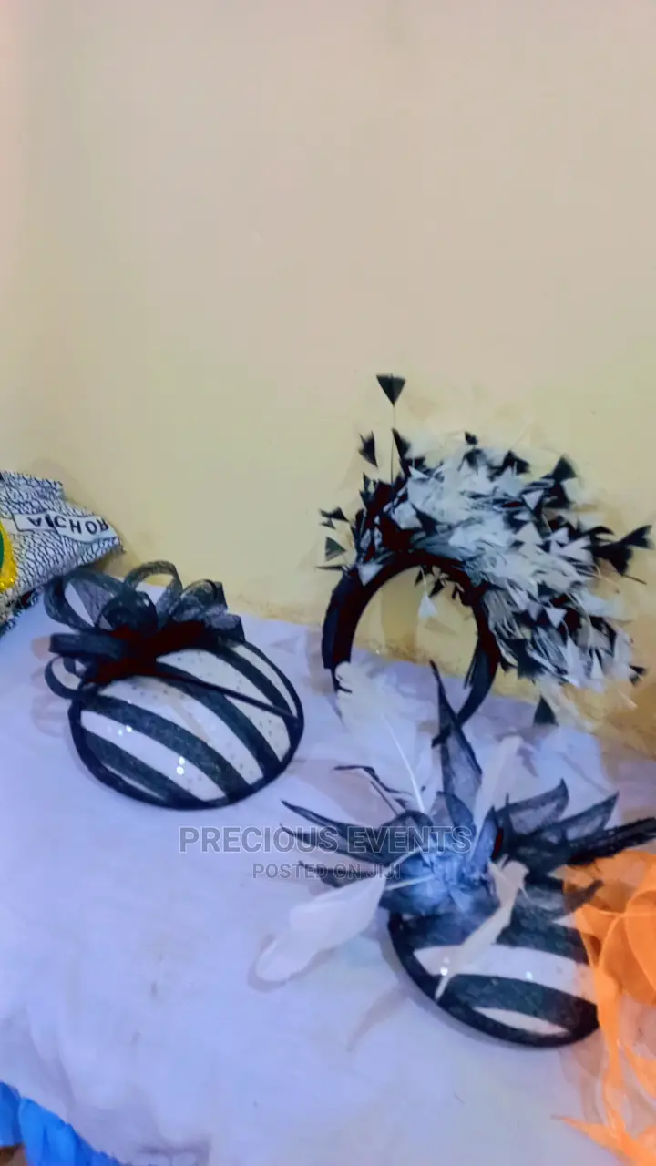 Colourful Fascinators.