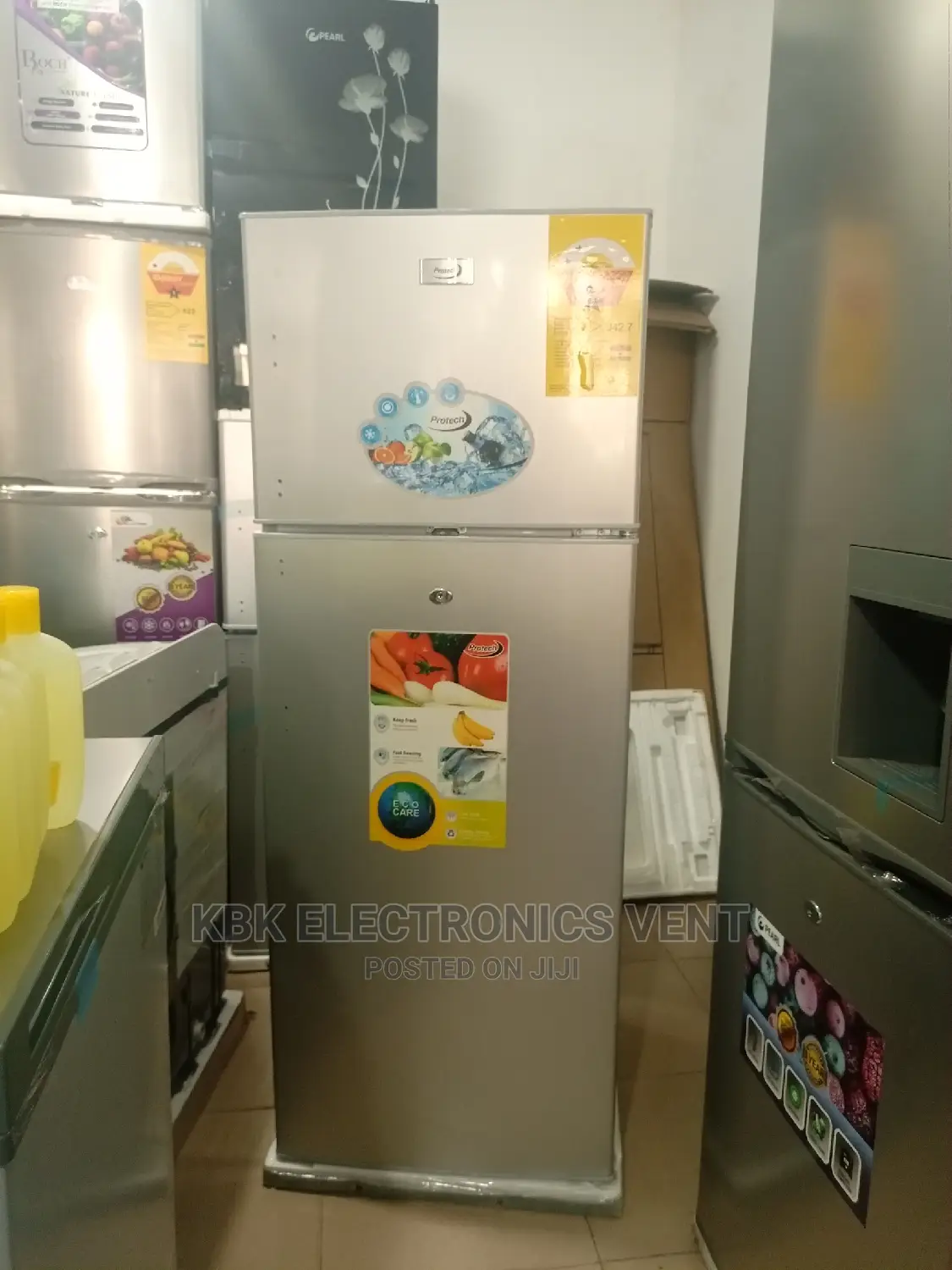 -_ Protech PFR280(210ltr) Double Door Refrigerator
