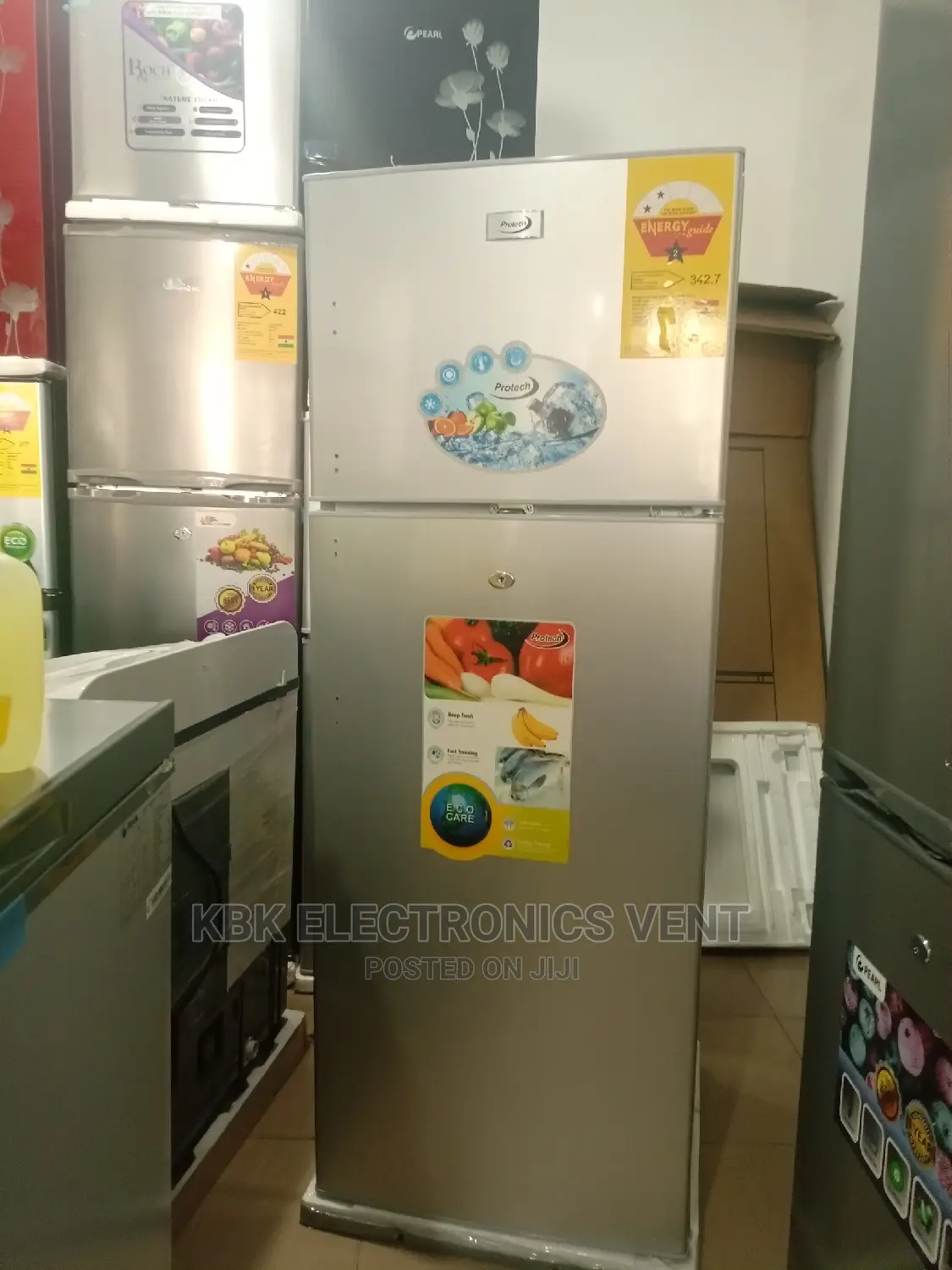 -_ Protech PFR280(210ltr) Double Door Refrigerator