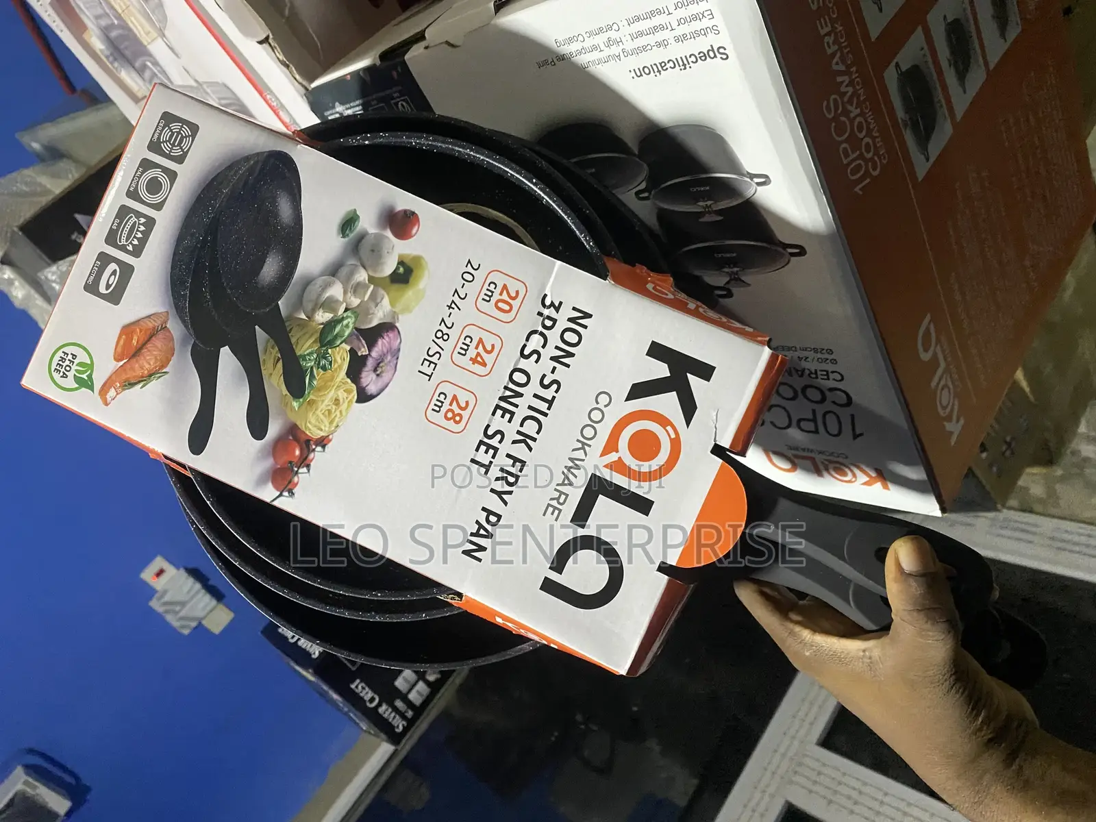 3pcs/Set 20-24-28cm Non Stick Frying Pan