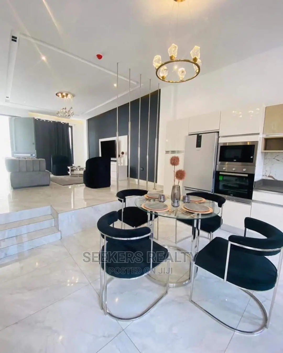 Furnished 1bdrm Apartment in Seekers Realty, East Legon for Rent