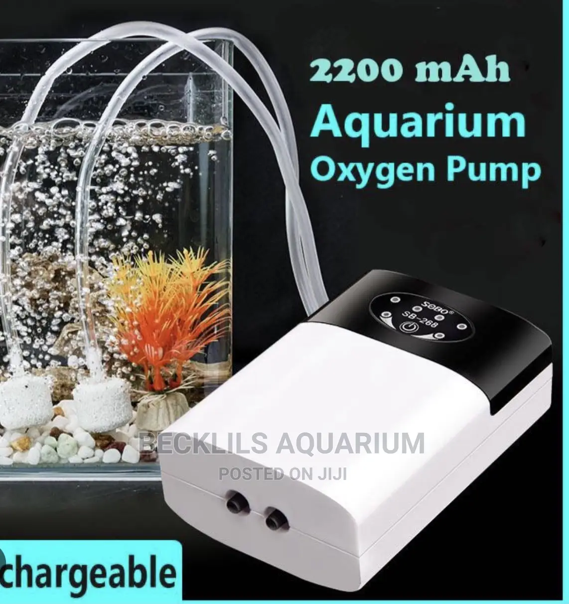 Aquarium Rechargeable Airpumps ( Ac/Dc)