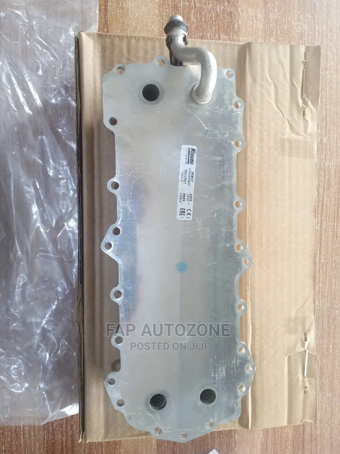 0874. Original Nissen Oil Cooler From USA. Range Rover 90947
