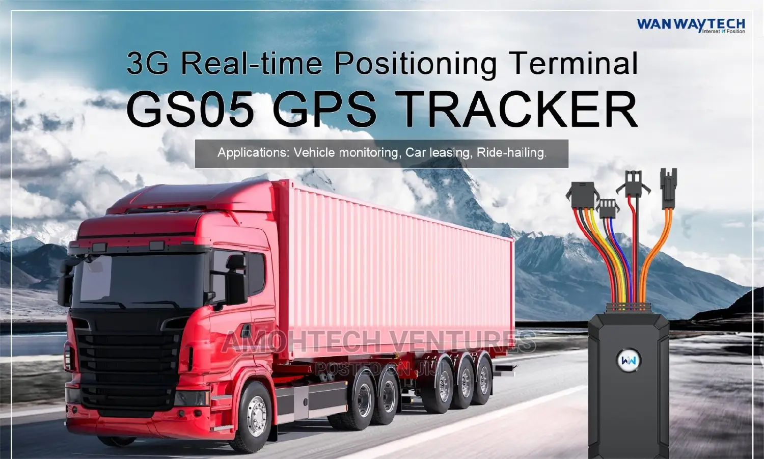 Fuel/Diesel Monitoring GPS Tracker With Fuel Sensor 3G Fast