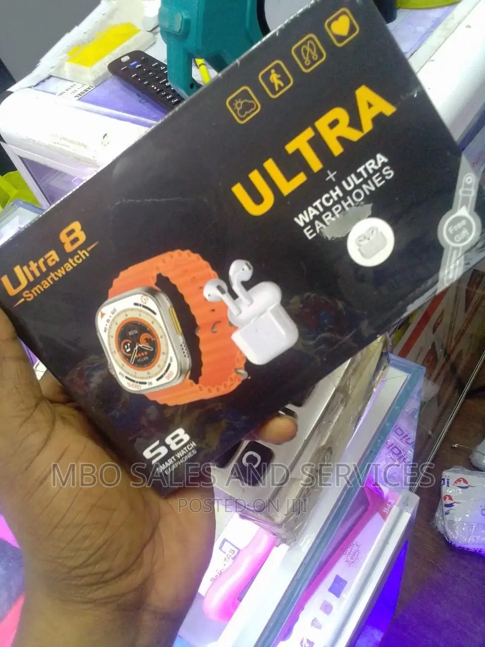 Ultra 8 Smartwatch S8 in Accra Metropolitan Smart Watches & Trackers