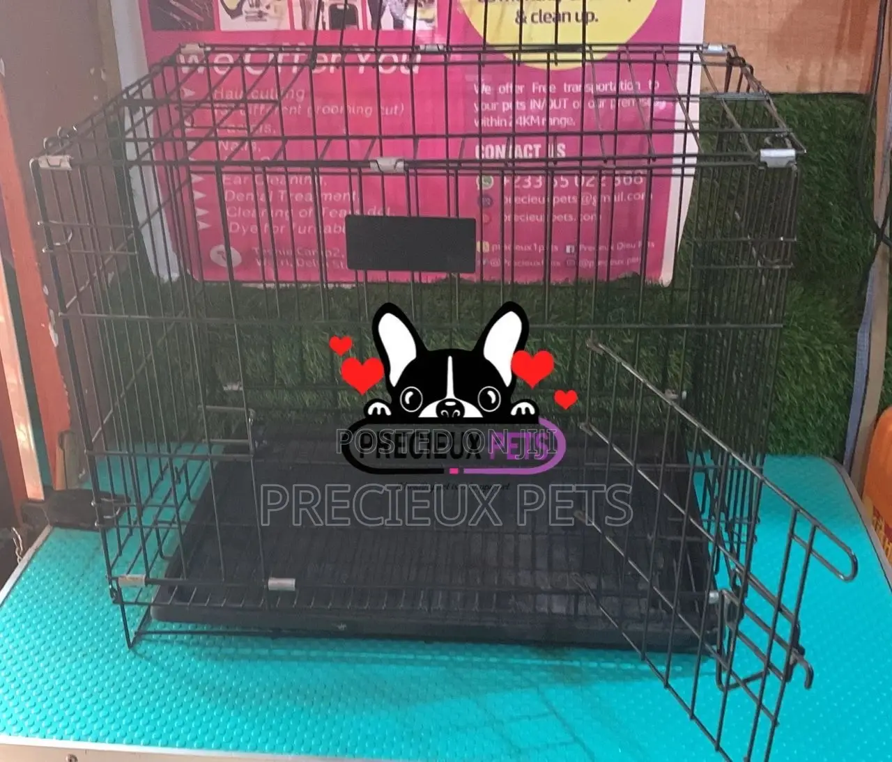 Portable Foldable Metal Cage