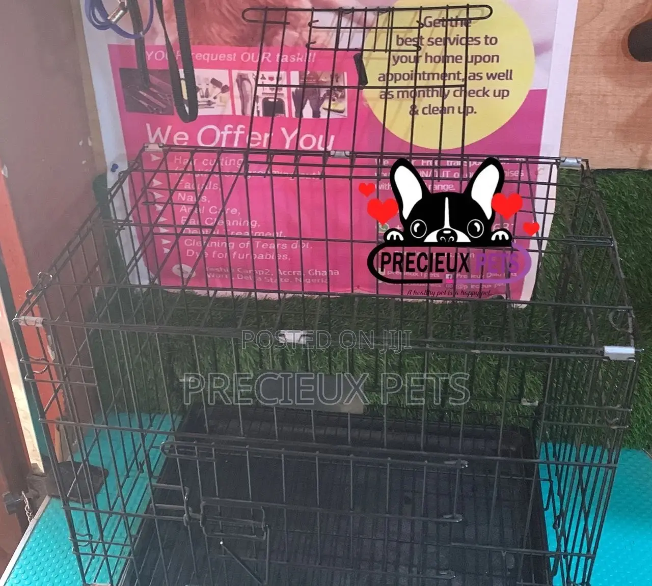 Portable Foldable Metal Cage