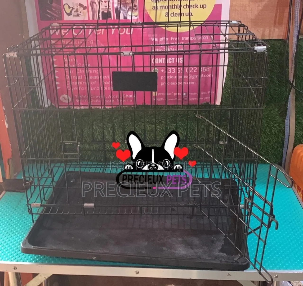 Portable Foldable Metal Cage