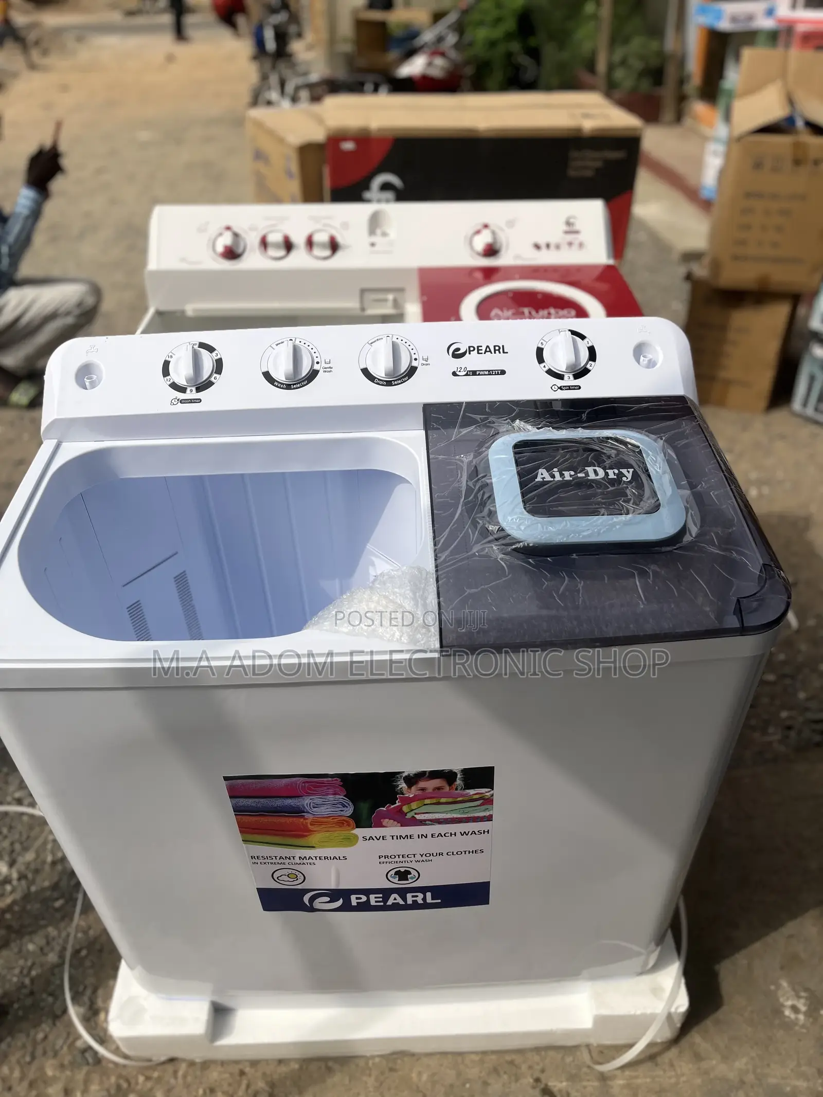 Make Your Washing Easy With This Pearl 7kg Twin Tub Washer