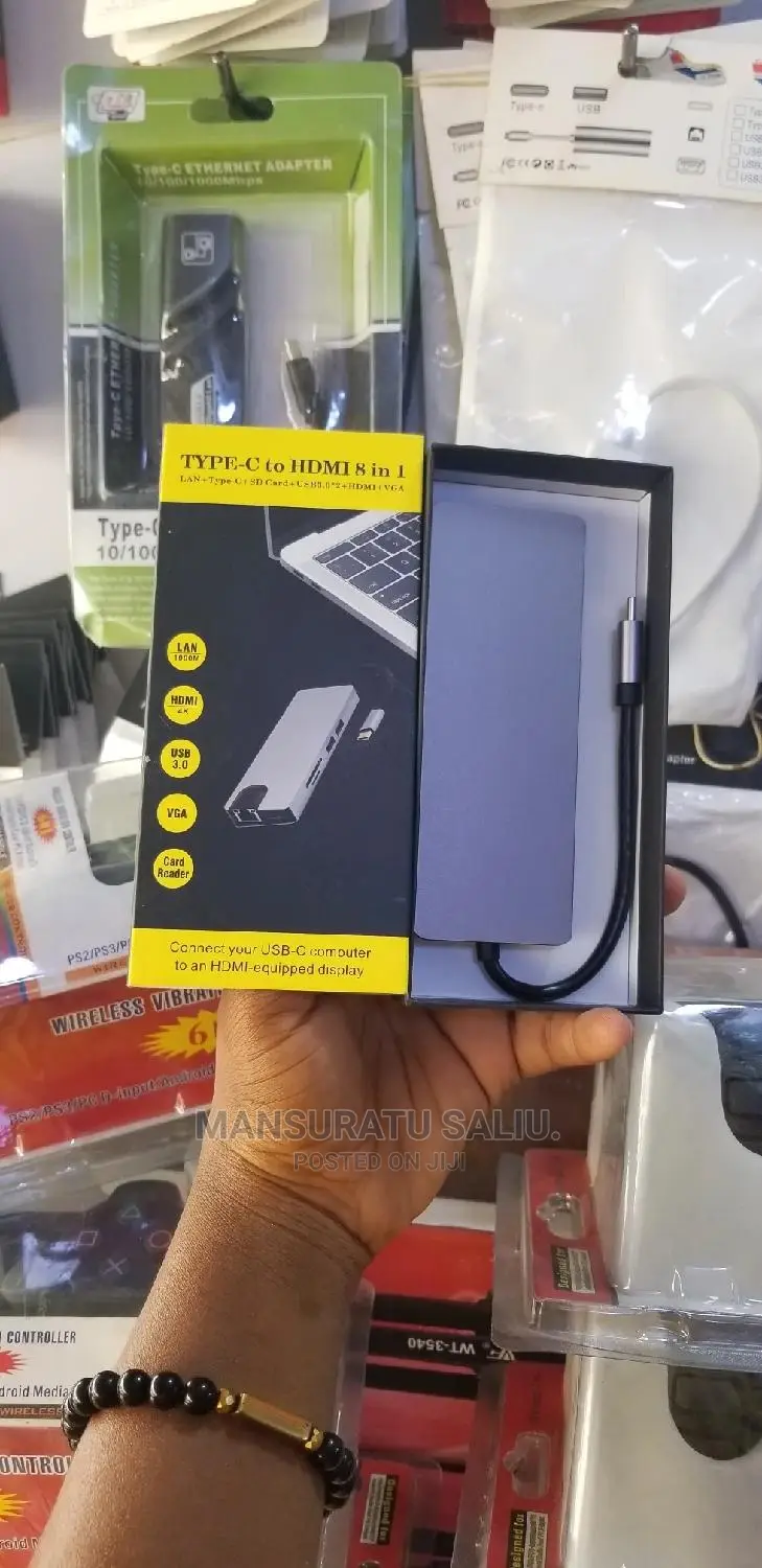Type C to Hdmi Adapter 8in1