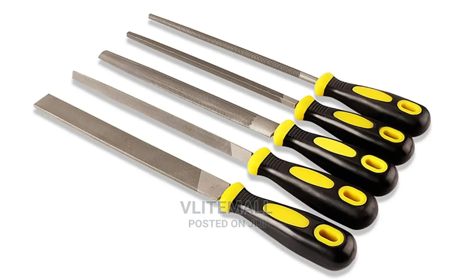 8" 5pcs Steel File Set