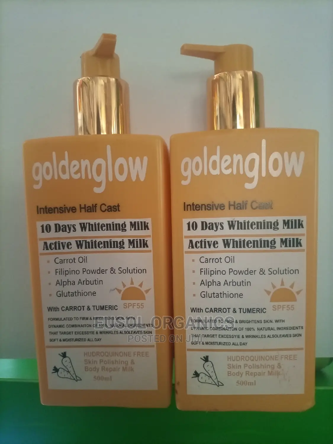 Golden Glow Whitening Milk