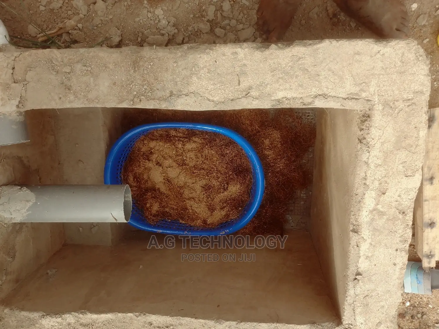 Good Effective Bio Fill Toilet Digestor