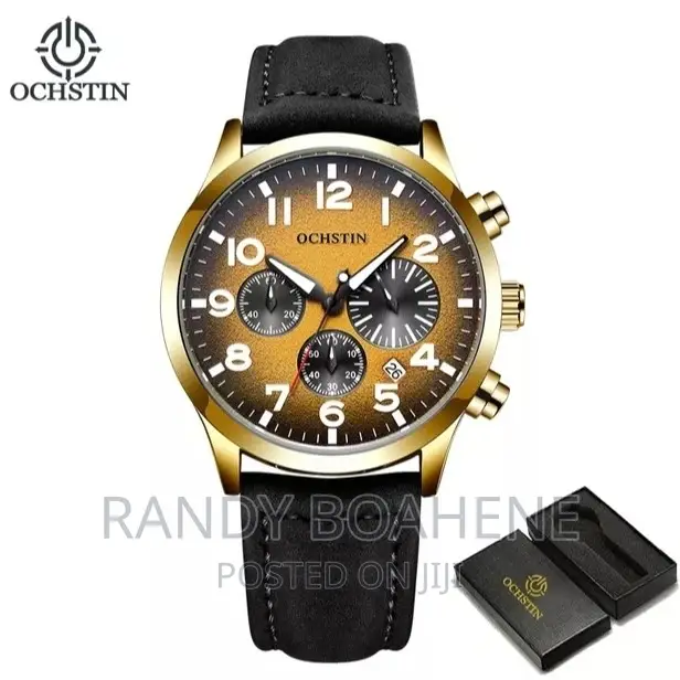 Ochstin Gold Chronograph Watch