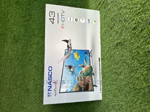 Glossy FHD Satellite NAS-H43FB Nasco 43” Tv Digital