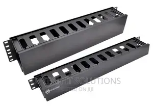 D Link 19'' 1U Metal Cable Manager With Cover