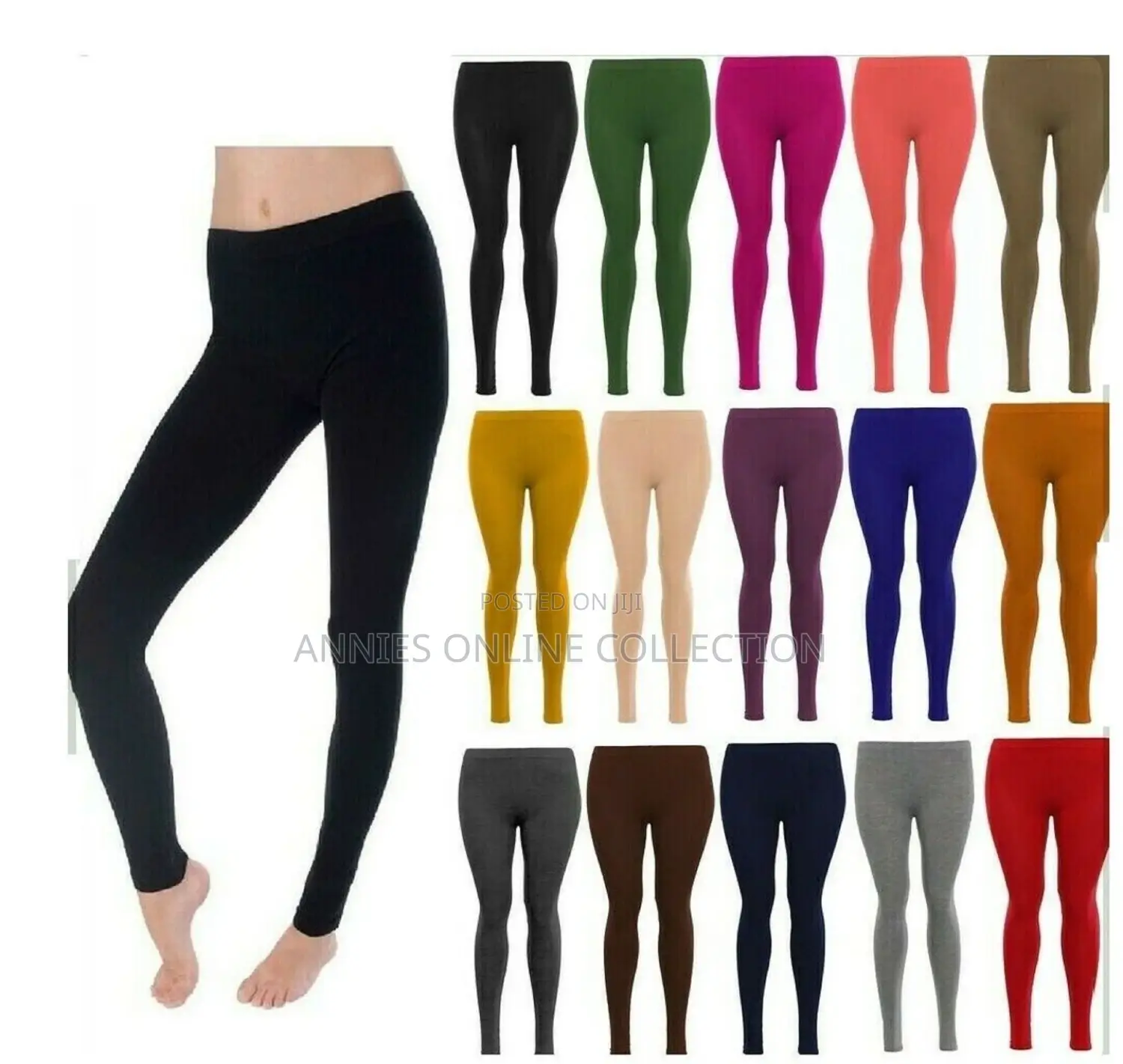 Thick Leggings In Colors