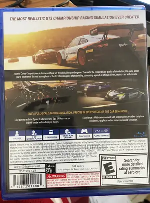 Assetto Corsa Competition Ps4