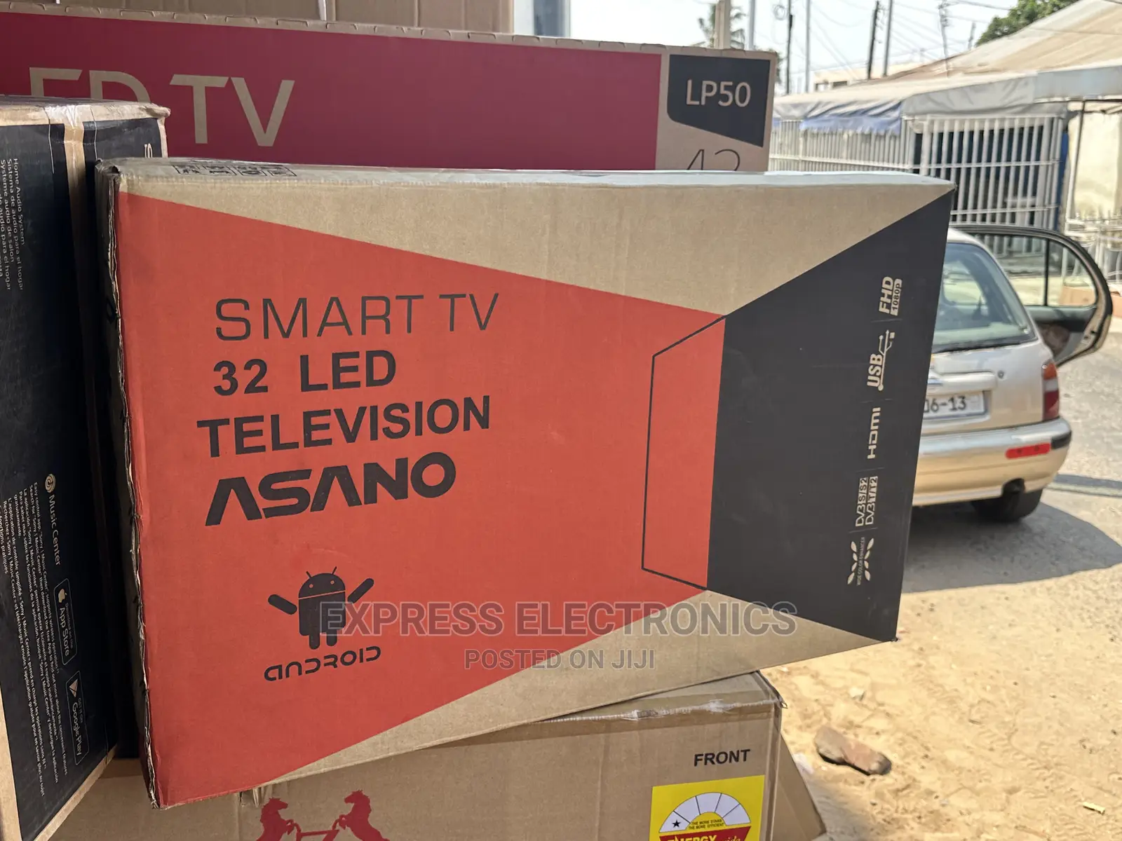 Glossy 32”FHD Smart Display Asano Android