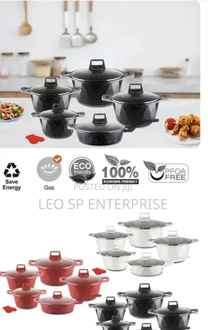 Hk 12 Pieces Granite Cookware Set
