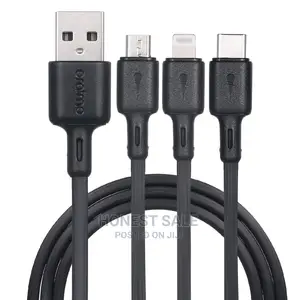 3 in 1 Data Cable (Oraimo X92)