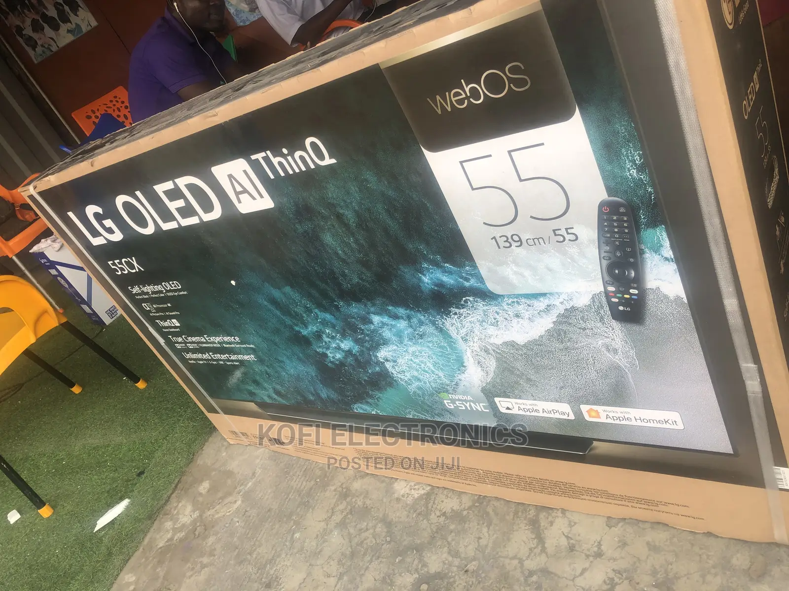 Billion Rich Colors LG LG CX 55 Inch Class Smart OLED TV