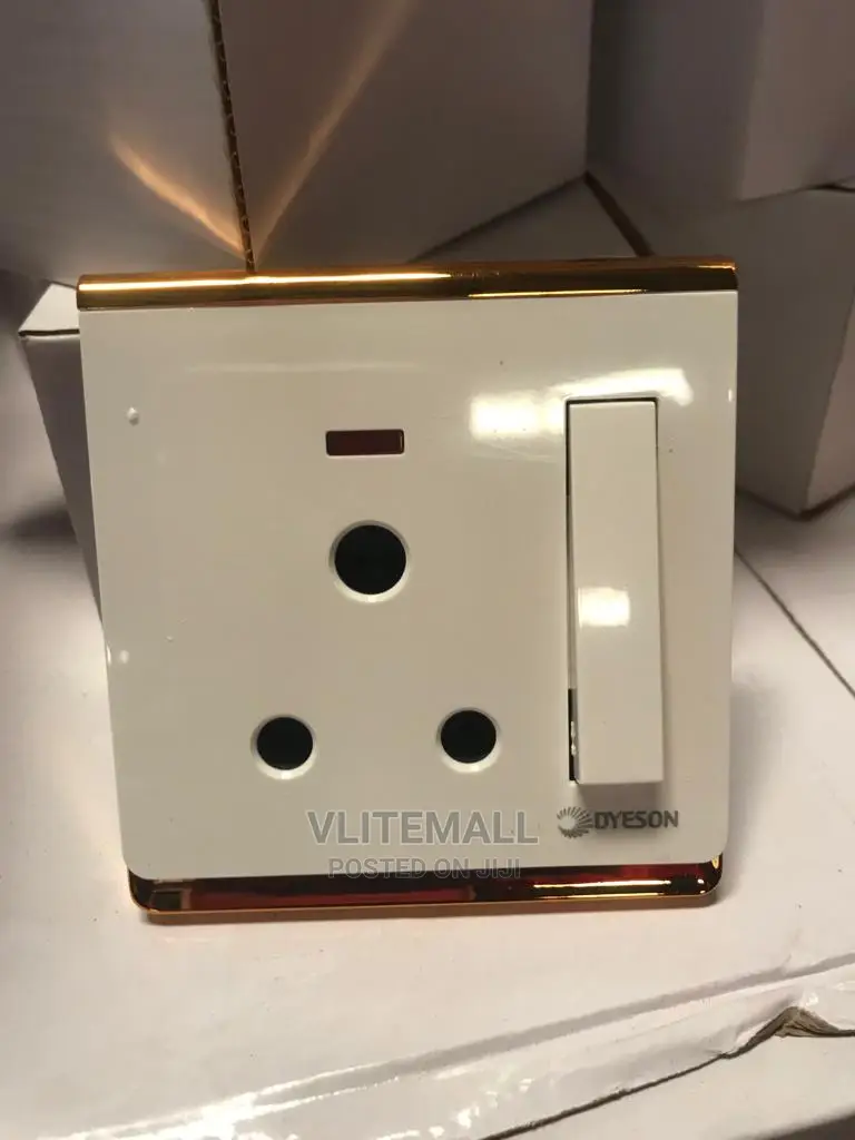Dyeson 15a Socket (White Gold)