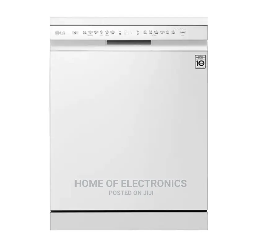 LG 14 Place Settings Free Standing Dishwasher With 9