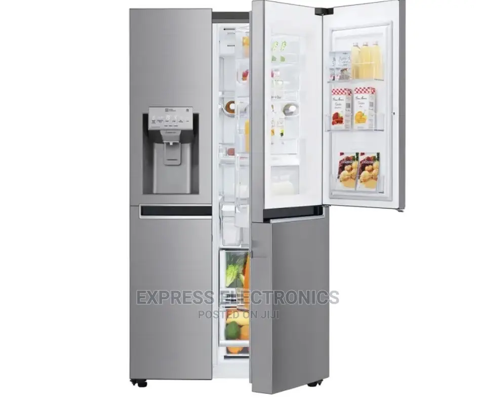 Excellent LG GR-J34FMUBL Refrigerator Door In Door