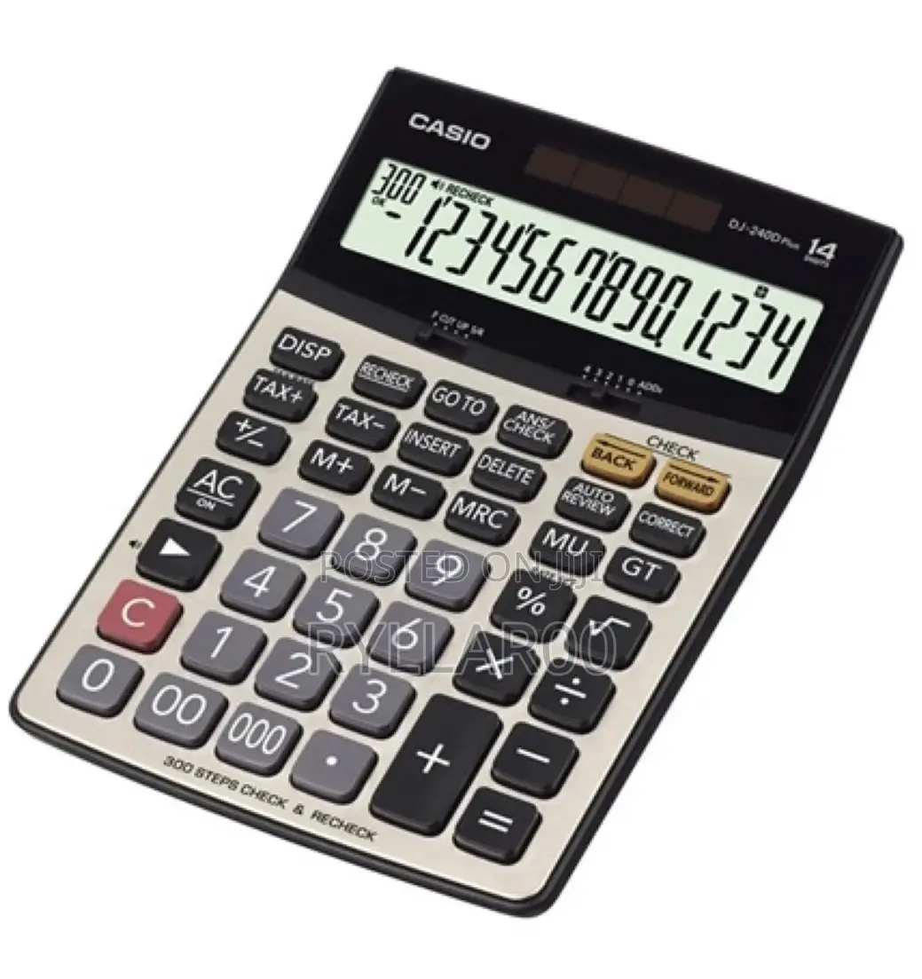 14 Digits Casio Financial Calculator