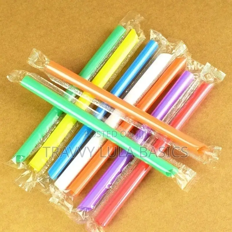 New Boba Hollow Straw-100pcs