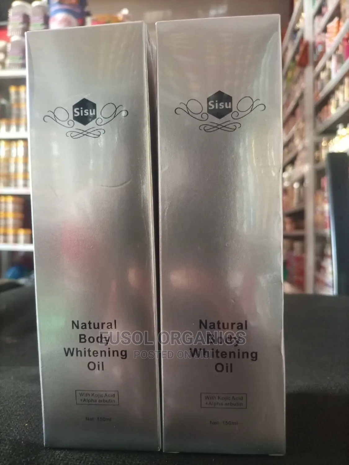 Sisu Natural Body Whitening Oil
