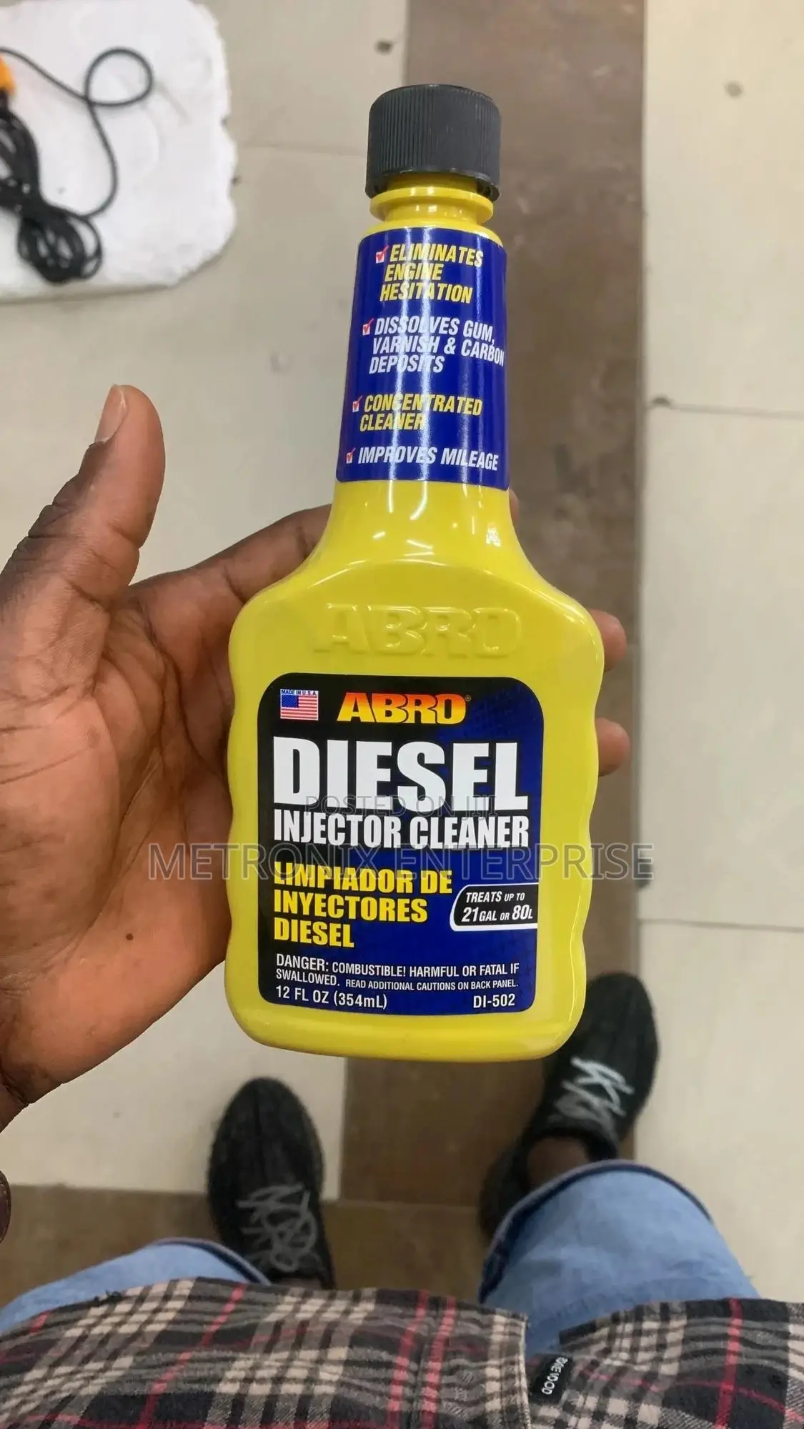 Diesel Injector Cleaner 354ml (ABRO Premium USA)