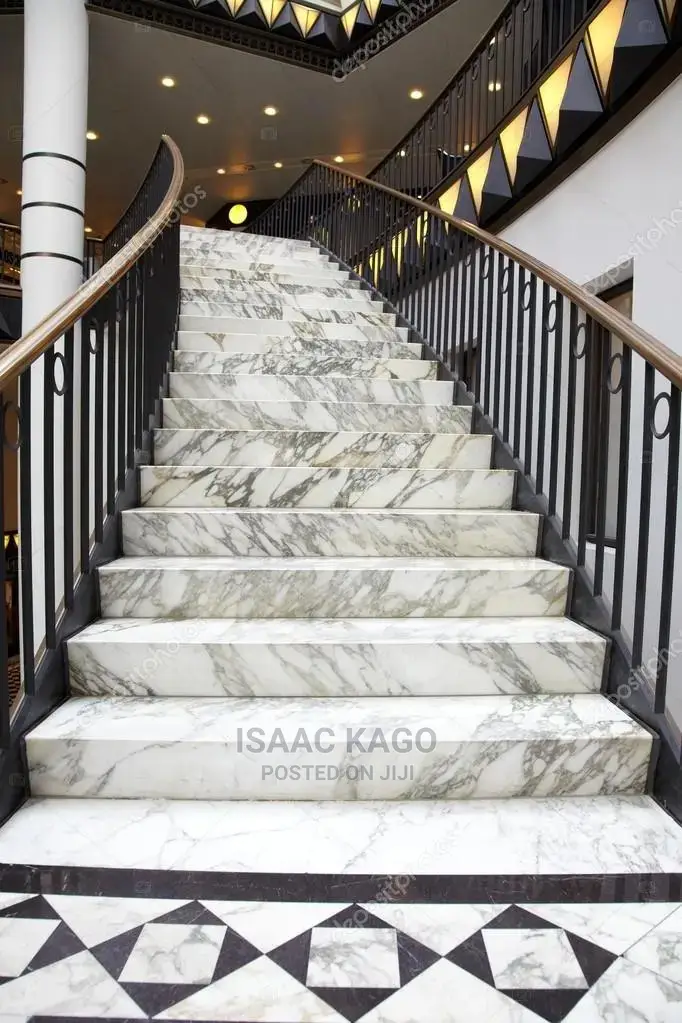 Granite Staircase With Elegance