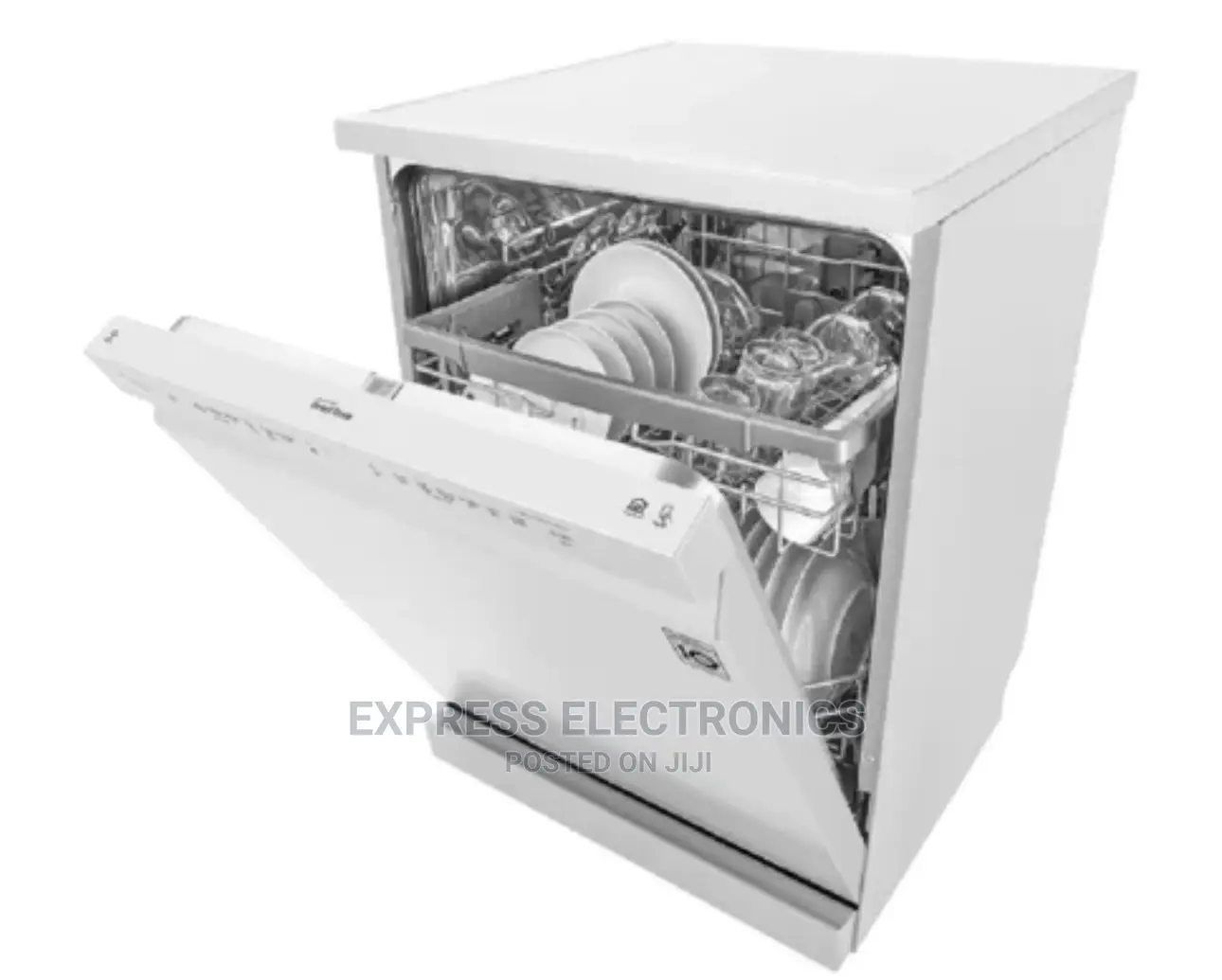 LG Quadtm Freestanding Dishwasher 14 Place,White [DFB512FW]