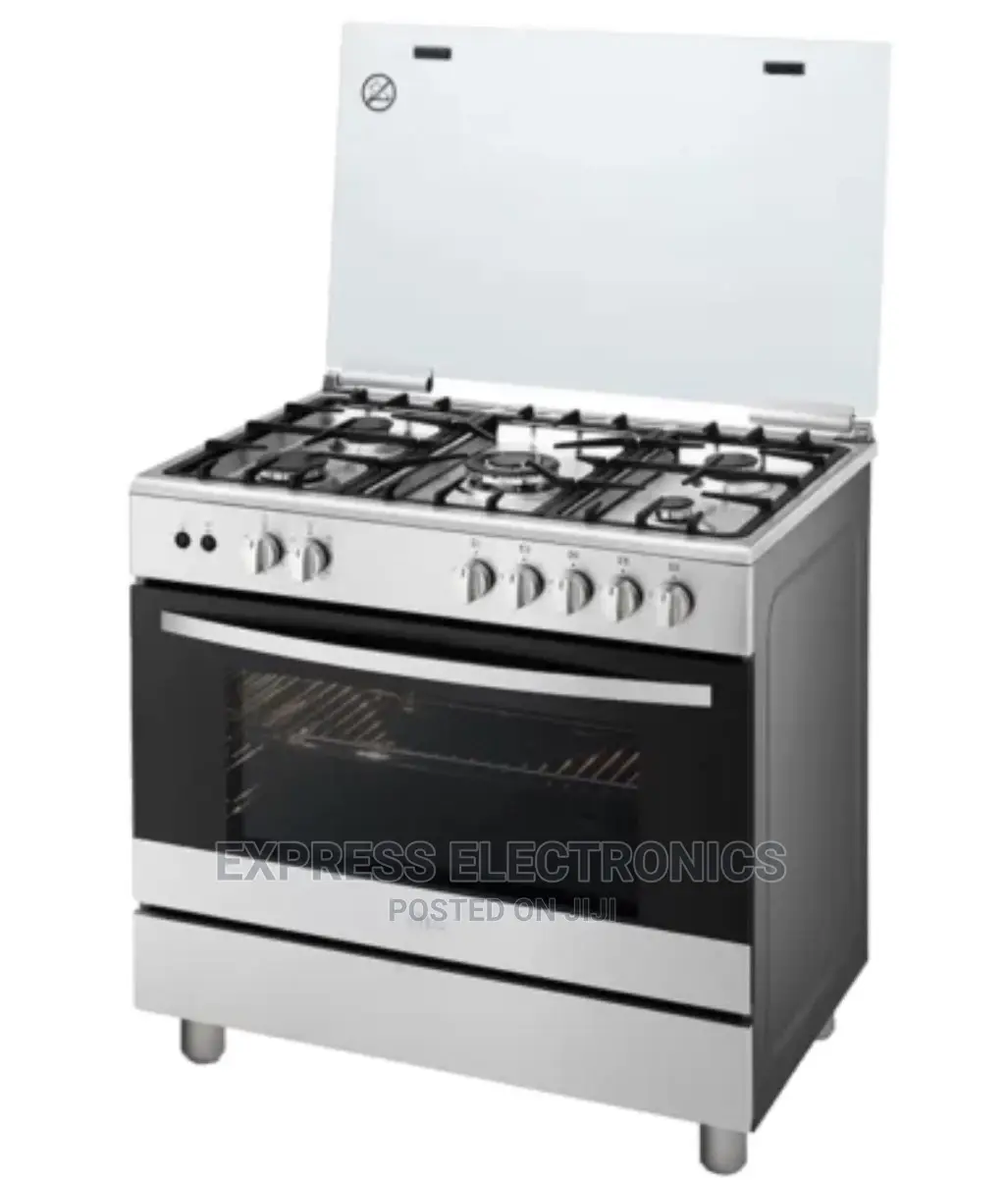 LG 5B 90cm×60cm Gas Cooker W/Grill Stainless Steel FA415RMAT
