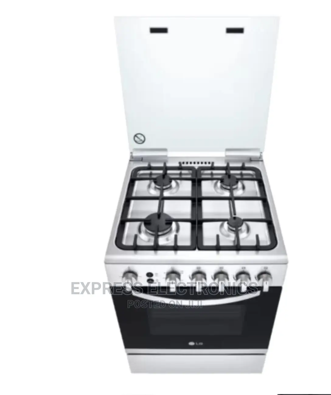 LG 4 Burner 60×60 Gas Cooker W/ Rotisserie Grilling FA211RMA