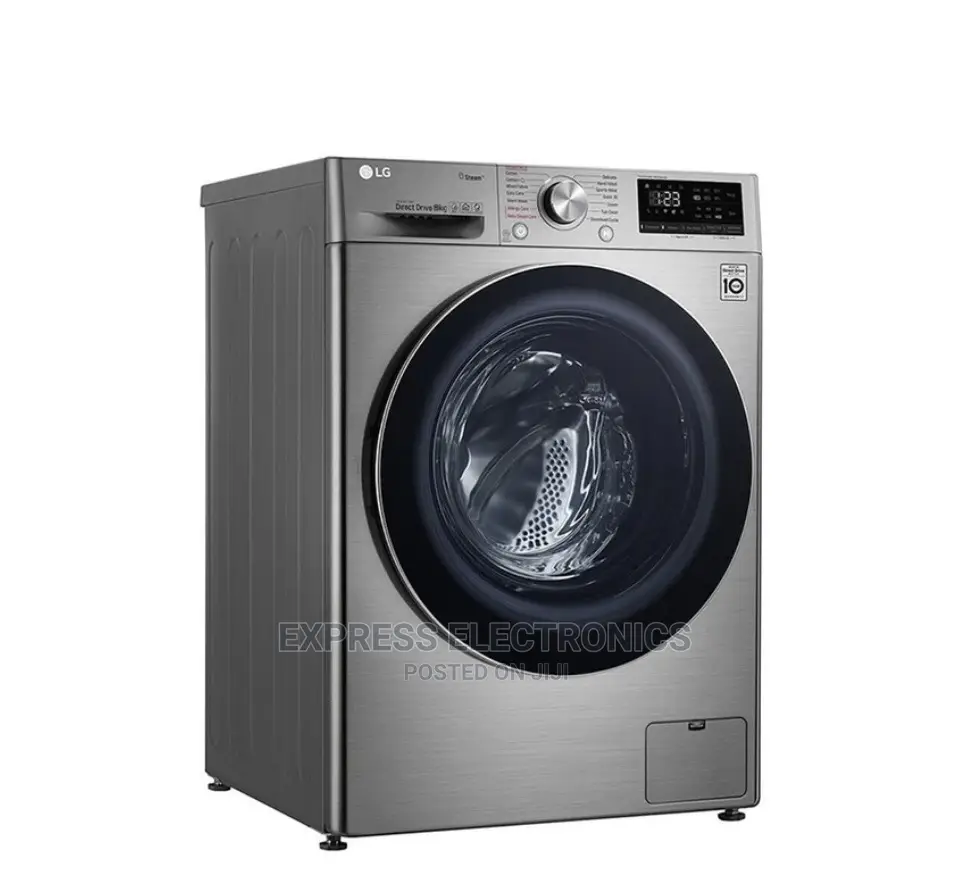LG F4V5RYP2T Front Load Washing Machine, 10.5KG