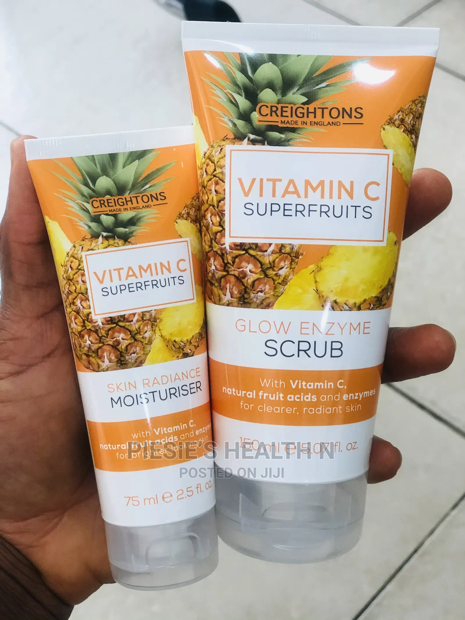 Vitamin C Superfruits Scrub and Moisturizer