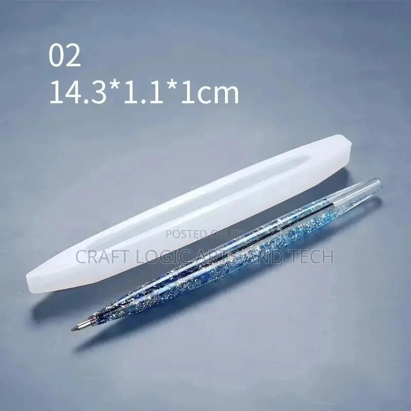 Pen Mold and 5 Inks Epoxy Resin Silicone Mold