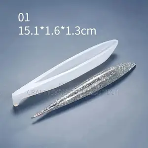 Pen Mold and 5 Inks Epoxy Resin Silicone Mold