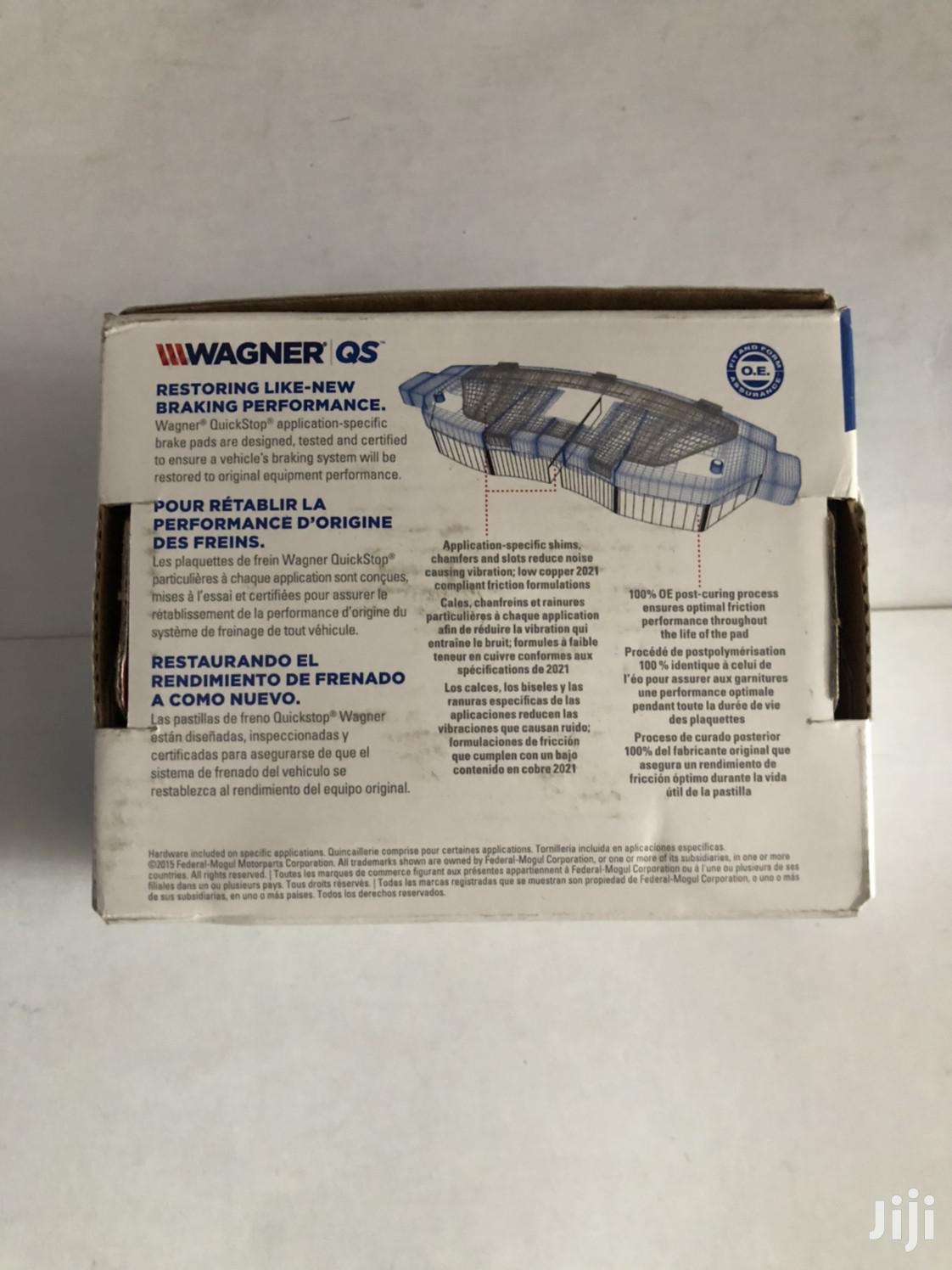 Brake Pad ( Wagner |QS - ZD1423 ) [BACK]