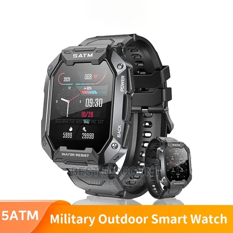 C20 Military Smartwatch Fitness Tracker