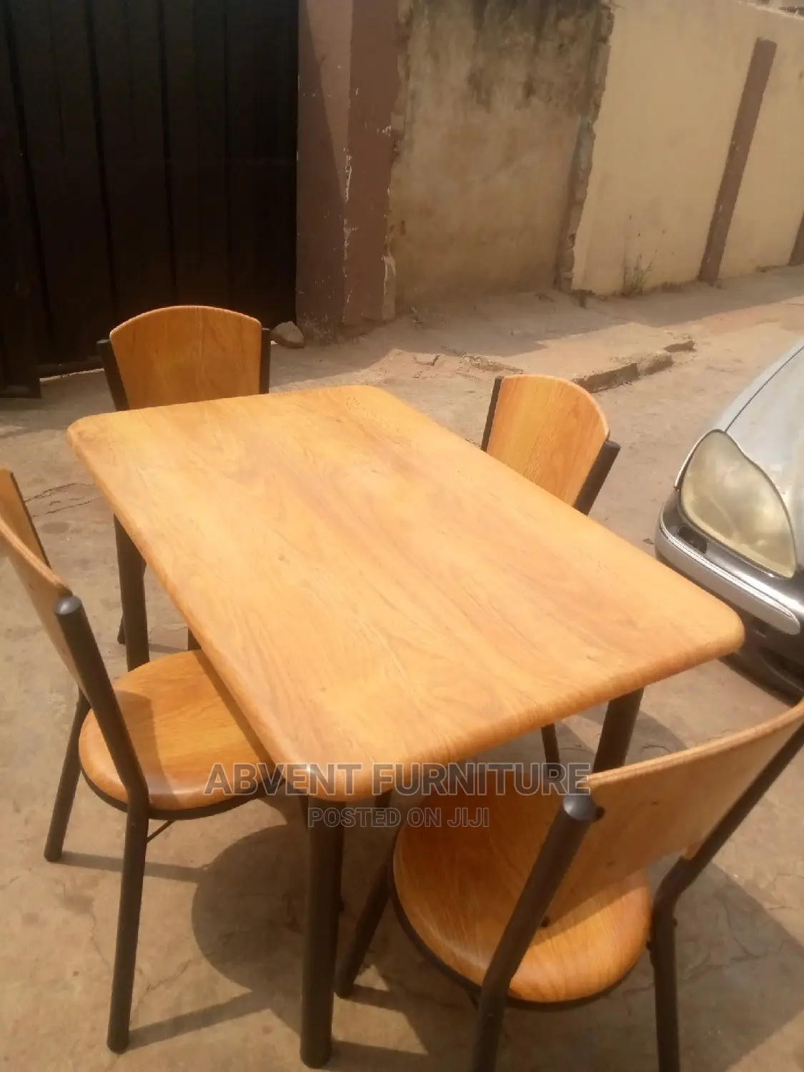Wooden Dining Table and Chairs